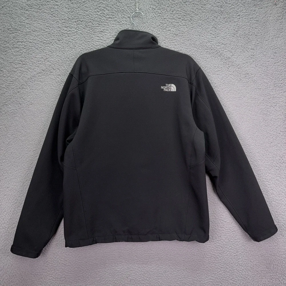 North Face Coat Mens M Black Apex Bionic Jacket Outdoor Hiking Trail Camp Rugged